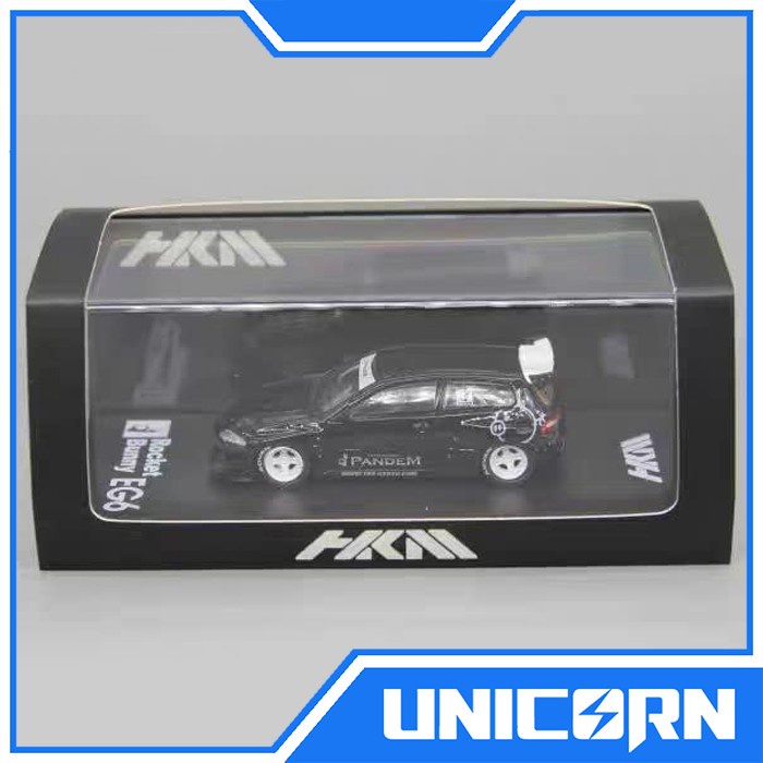 HKM HONDA CIVIC EG6 PANDEM BLACK WIDEBODY ROCKET BUNNY