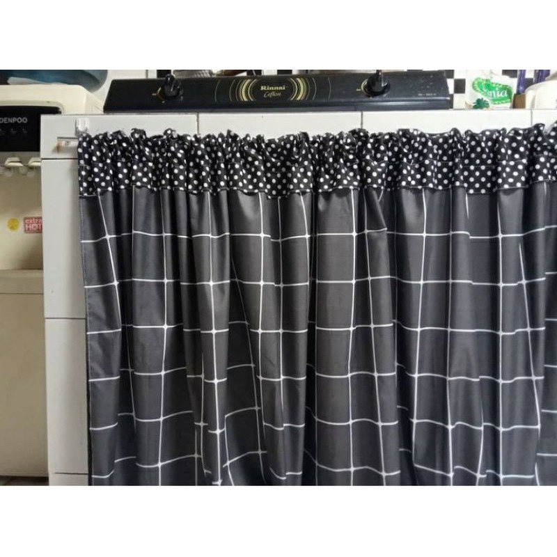 gorden kolong dapur poni atas