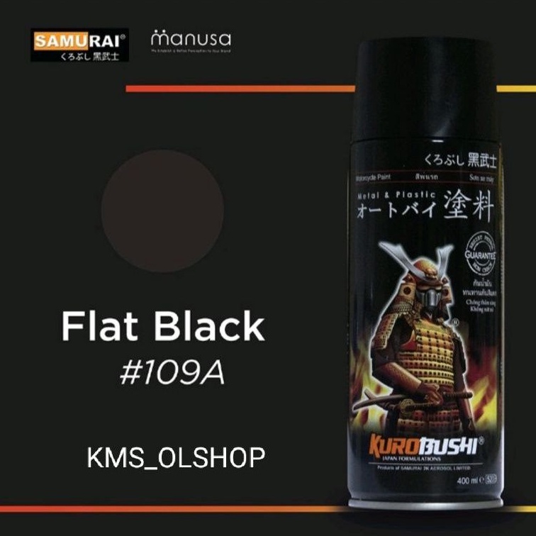 Pylox Samurai #109A Flat Black/Samurai Paint #109A Flat Black