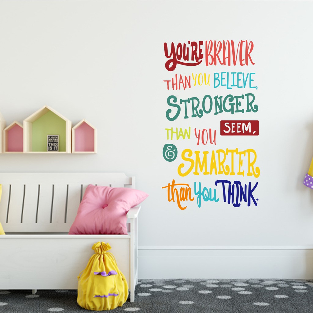 [GD] STIKER STICKER DINDING TEMBOK WALLSTICKER WALLSTIKER KATA KATA TULISAN MUTIARA MOTIVASI KAMAR ANAK CEWEK COWOK AESTETIK ESTETIK S1 S2 S3 S4 S5