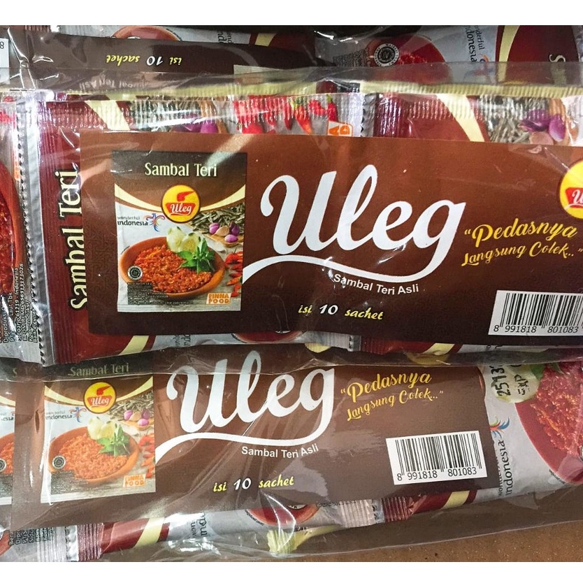 

Sambal Teri Asli Uleg FINNA | Sambel Teri Asli Per Renceng