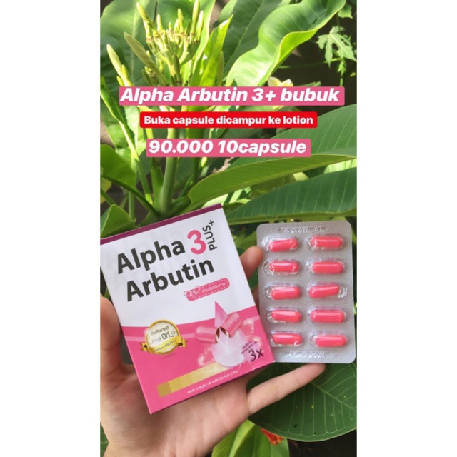 Alpha Arbutin 3+ bubuk