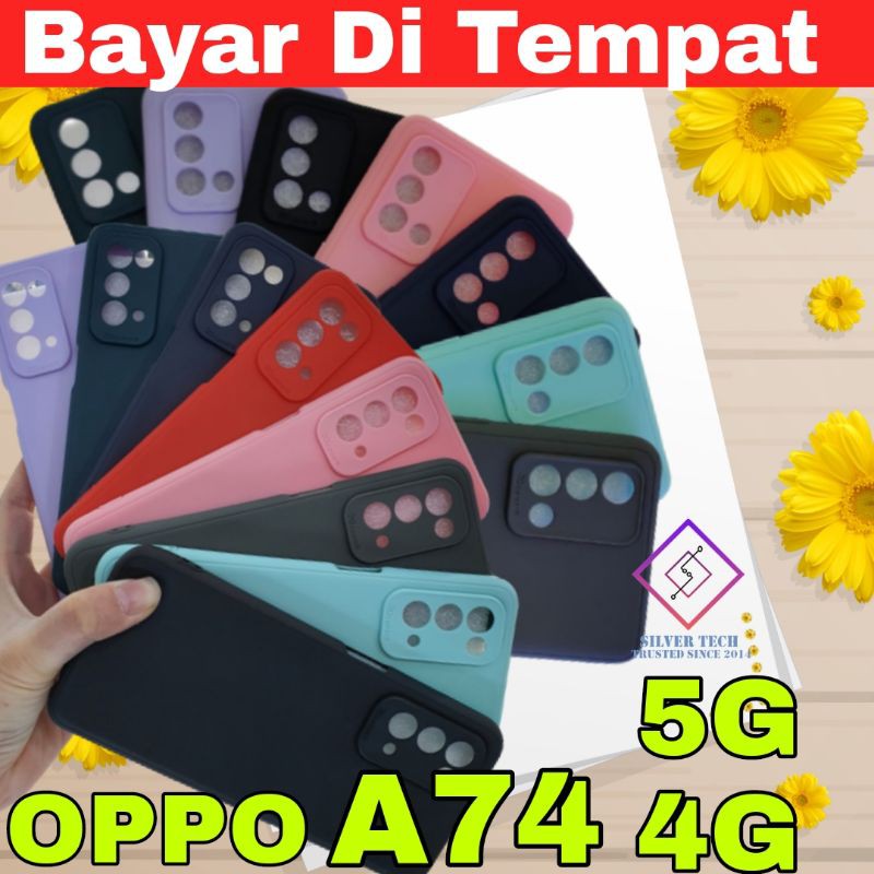 Kesing OPPO A74 4G A74 5G A95 Softcase silikon oppo Series