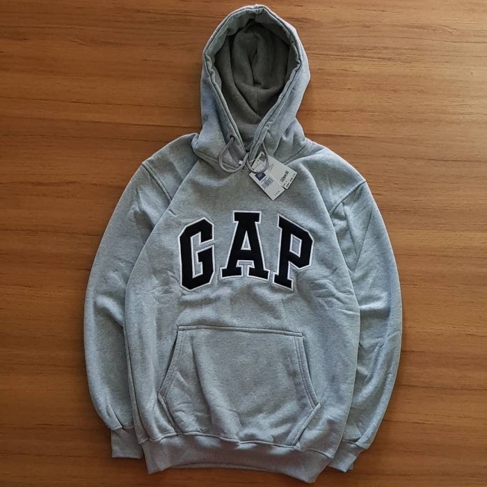 SWEATER HOODIE GAP MOTIF FULL BORDIR TAG PREMIUM SIZE M L XL XXL