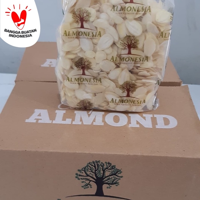 

vf501ge Kacang Almond Slice Almonesia 1Kg Dscscv