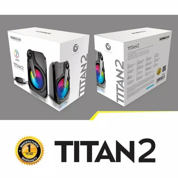 Speaker Sonicgear Titan 2 - Portable Speaker Sonicgeat Titan 2 - USB 2.0 Power