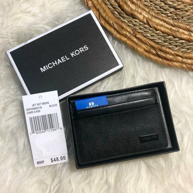 MICHAEL KORS CARD WALLET FOR MEN with RFID