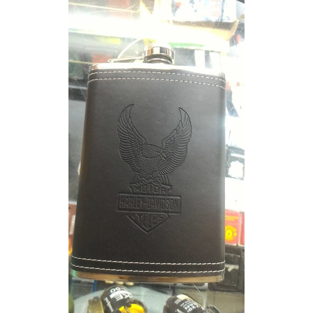 

Botol Bir Hip Flask Kaleng arak Alkohol Harley Davidson Steinless