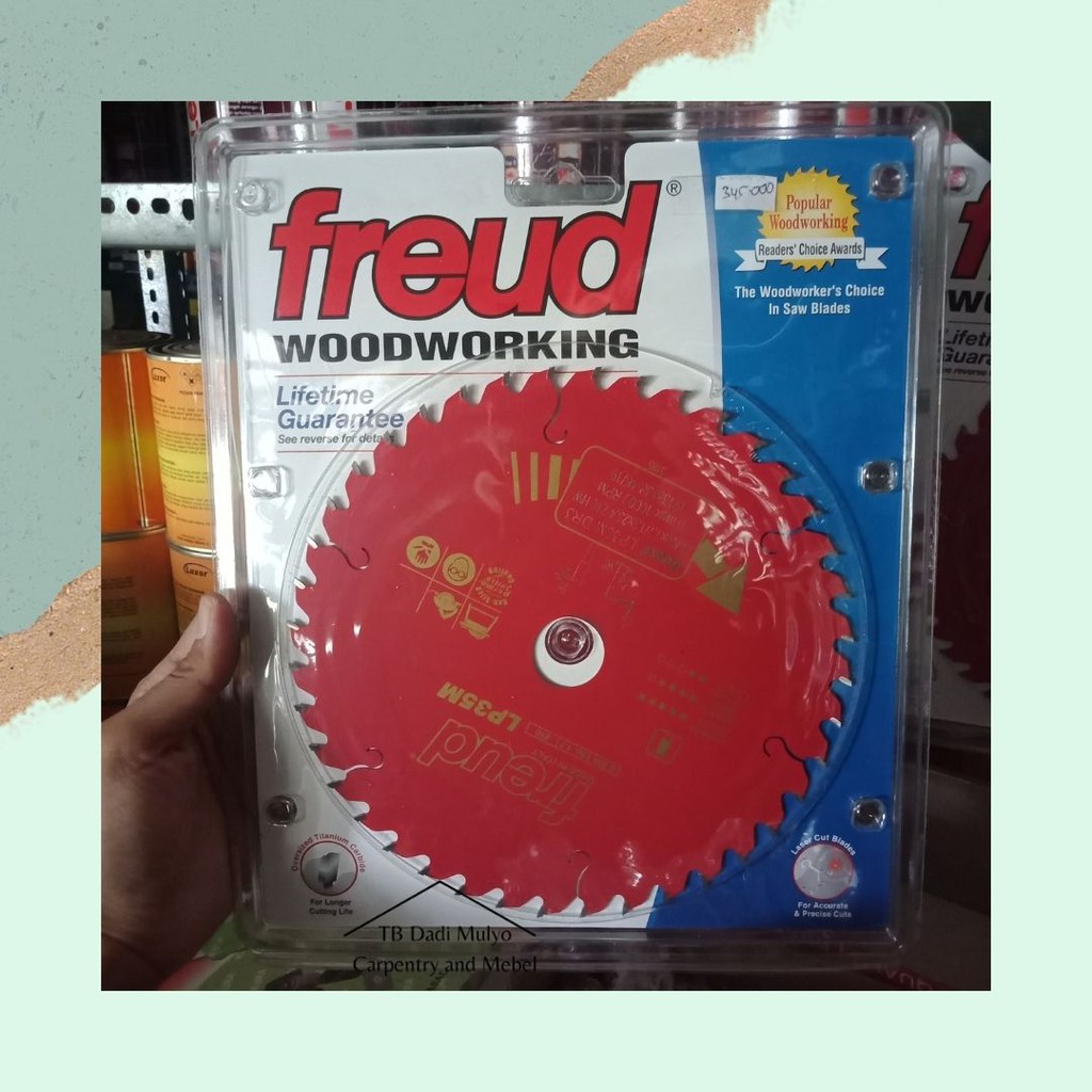 Circular Saw Blade 8" X 40 T Gigi / Pisau Gergaji 200 mm Freud / Freud Italy