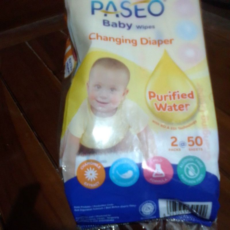 Paseo tissue basah
