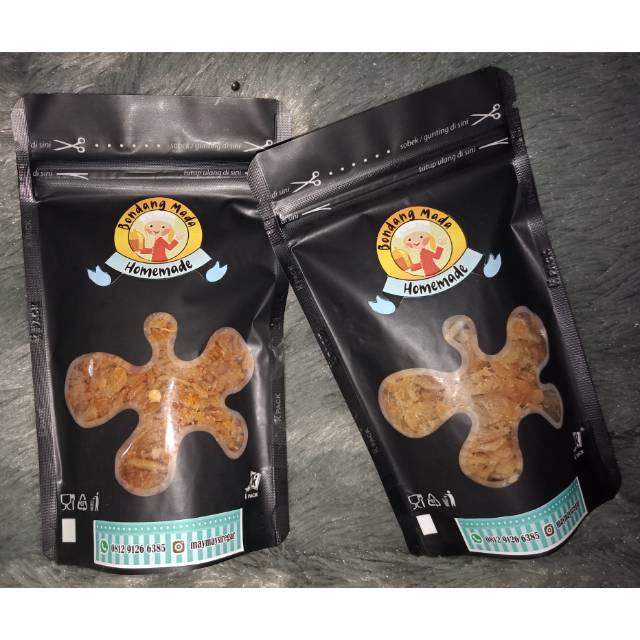 

Bondang Mada (abon udang mama sada) / udang kriuk gurih pedas