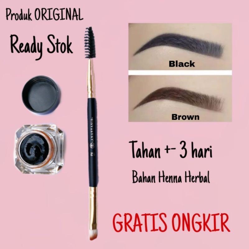 (PROMO) HENNA ALIS HALAL/SULAM ALIS BROWN BLACK/TATTO ALIS
