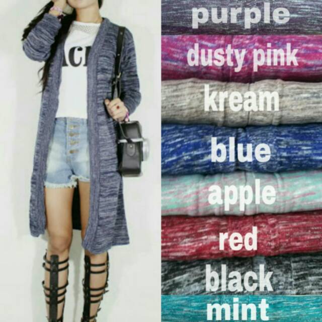 Long Twist Cardigan