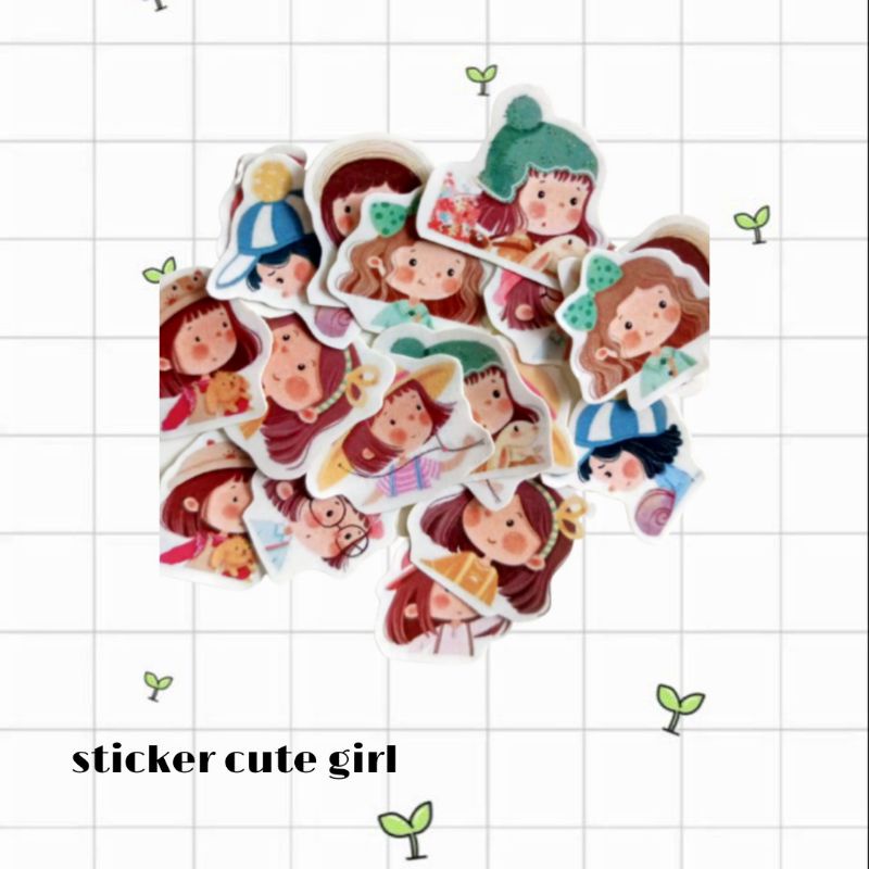 

Sticker cute girl chiby murah lucu Tumblr