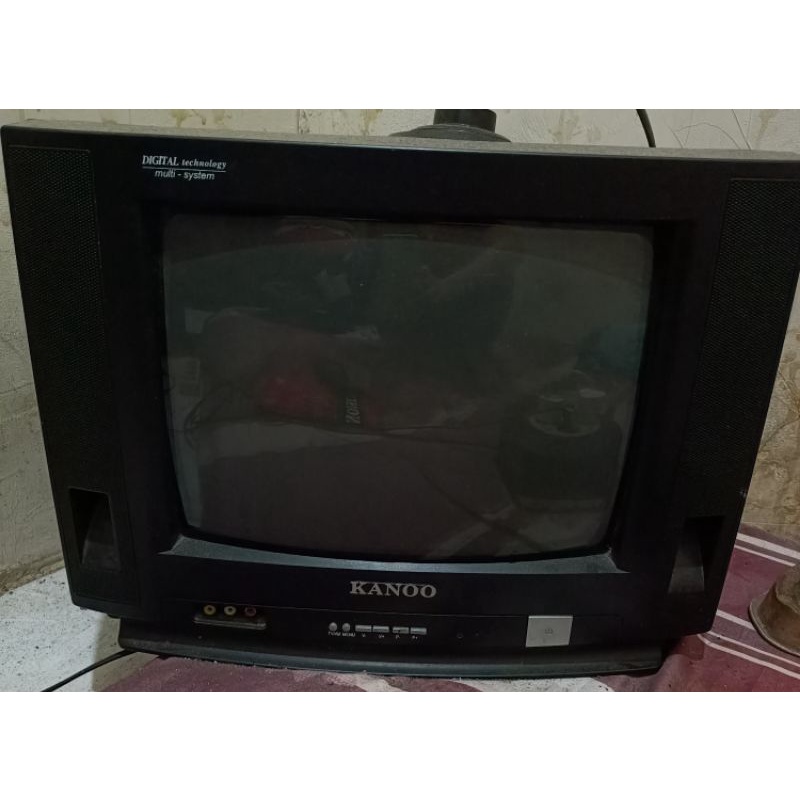 TV tabung KANOO 14 inch second