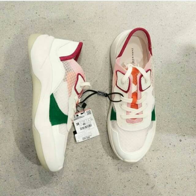 zara multicolor sneakers