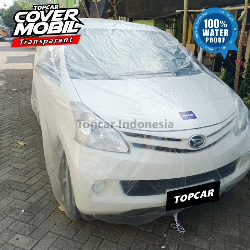 Cover Mobil Transparan Plastik Suzuki Ertiga Dreza Tebal Plastik Waterproof Outdoor Indoor Part Mobil  Aksesoris Exterior Selimut Pelindung Anti Air