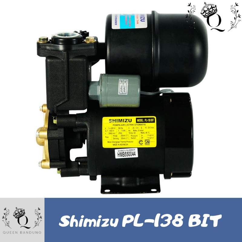 Pompa Air Shimizi PL-138 BIT Anti Karat