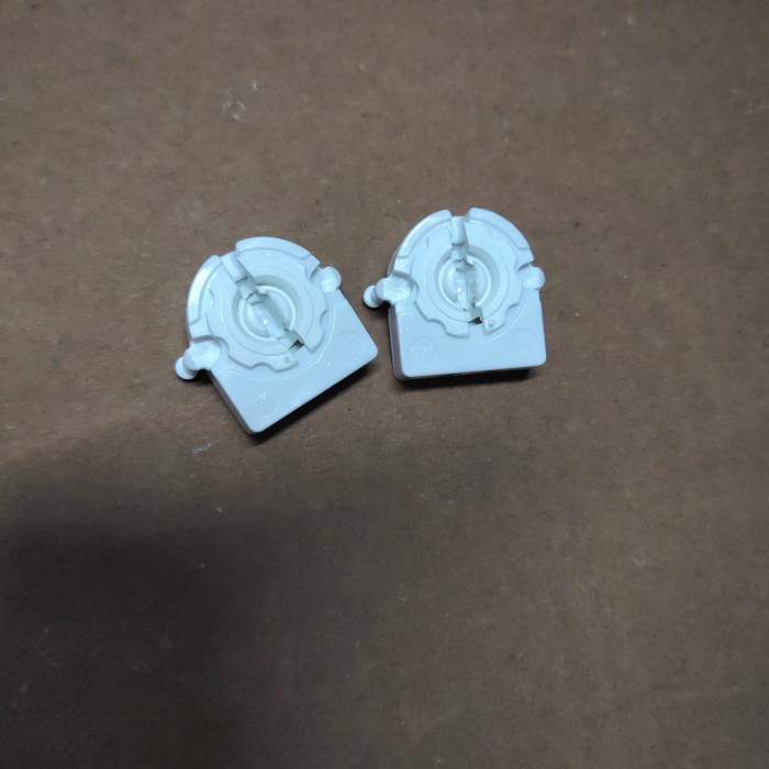 kaki kap RM sepasang fitting lampu TL t8 soket RM