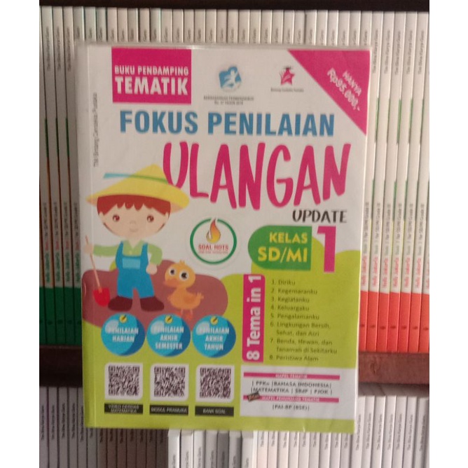 

tematik FOKUS PENILAIAN ULANGAN SD/MI KELAS.1-8 KURIKULUM 2013UPDTE
