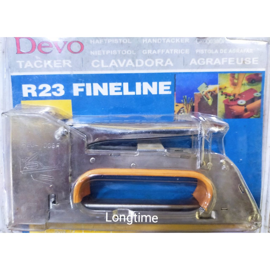 

GUN Staples Tembak staples staple stapler gun alat tembak DEVO tacker