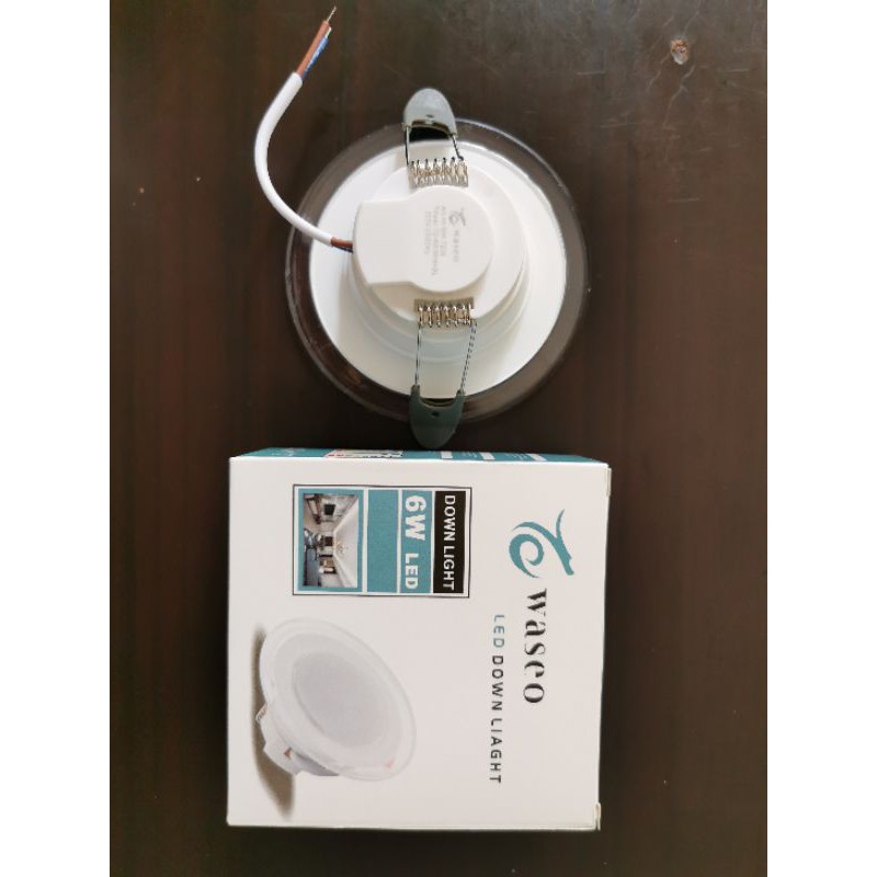 lampu downlight 6watt 3warna/ panel led 3warna