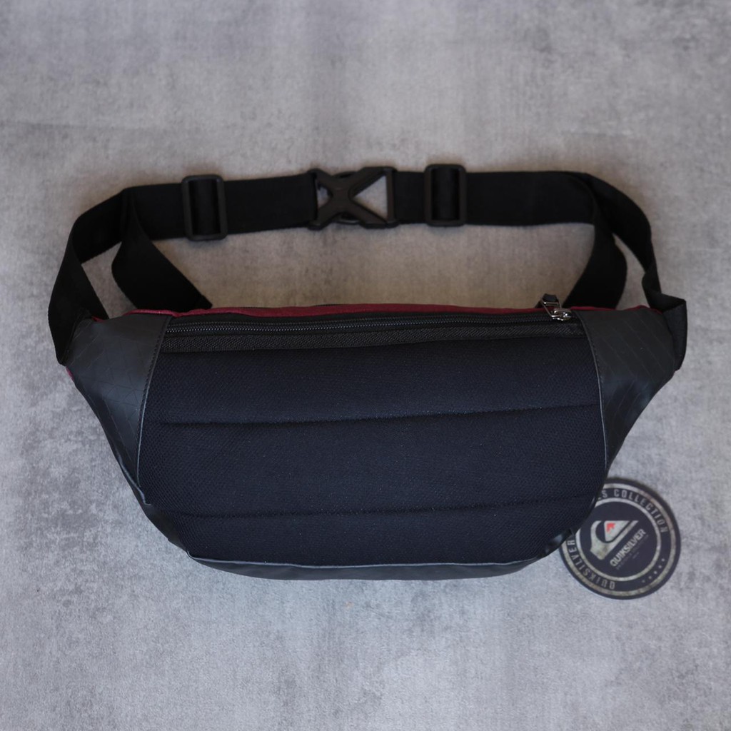 Waistbag Quiksilver Waterproof Mirror Original Tas Pinggang Pria Anti Air