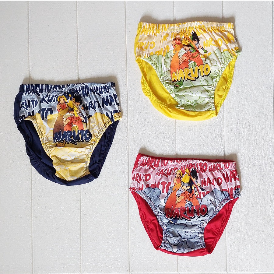 Celana dalam anak laki Naruto / sempak anak / celana dalam boy