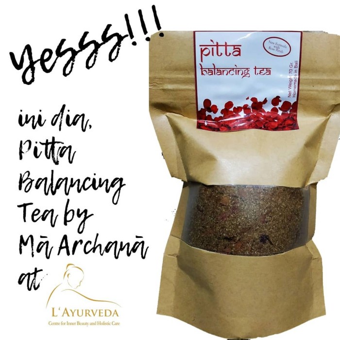 

Teh Herbal Ayurveda, Penyeimbang Unsur Api, Pitta Tea