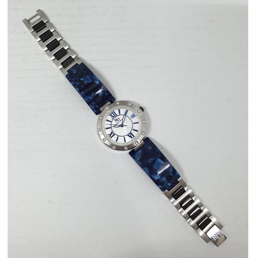 Raymond Daniel RD206 Silver Akr.Biru, Jam Tangan Wanita, Original