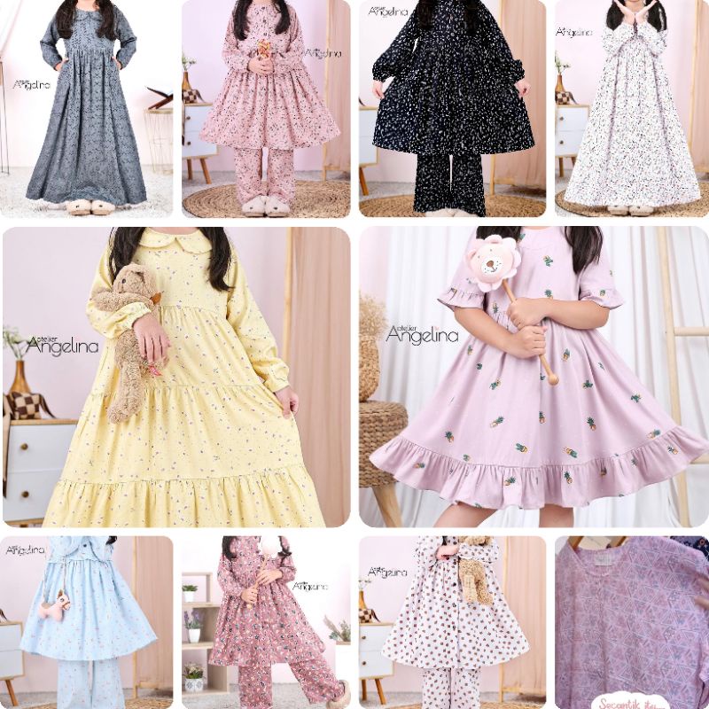 Little zahra Atelier angelina/setelan anak cewek atelier angelina