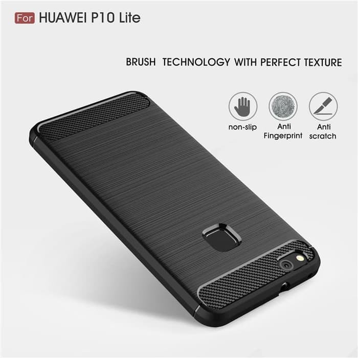 SoftCase Carbon Fiber Huawei P10 LITE