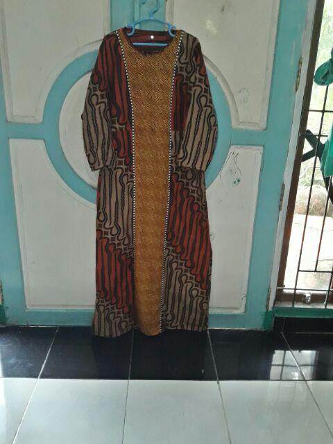 Gamis Batik Manggar, Padi,sekar,cantik,kubis,kipas,daun,kupu,nadine,gendis