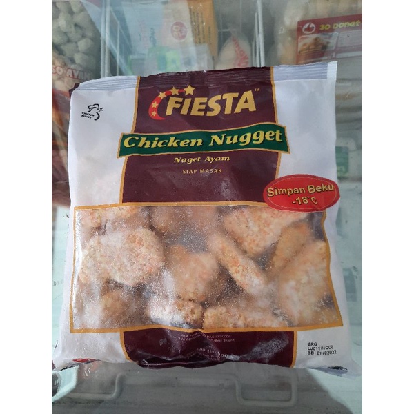 

Fiesta Nugget Ayam Reg 500 Gr