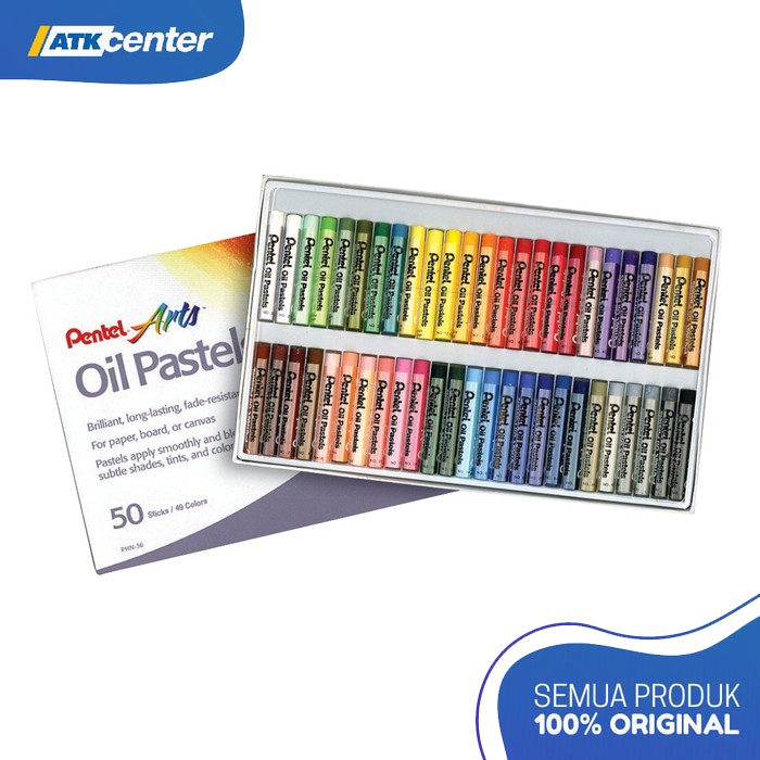 

CRAYON / OIL PASTEL PENTEL PHN-50 (50 Colors)