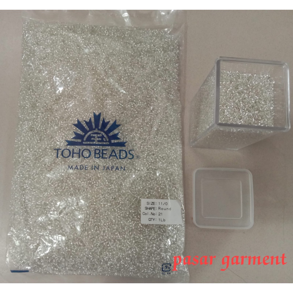 Payet Jepang Toho Silver Pasir Round 11/0