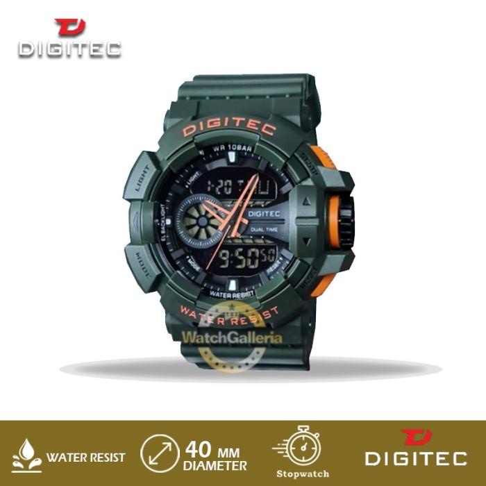 Jam Tangan Pria Digitec Rubber DA-2080T DA2080T GR-4B