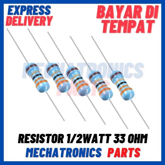 [PAS-9467] RESISTOR 1/2WATT 33OHM