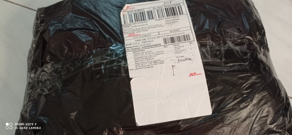 Tempat Gelas Full Resleting, Alas Full Triplek