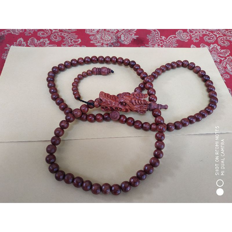 Tasbih 99 nagasari ukir naga