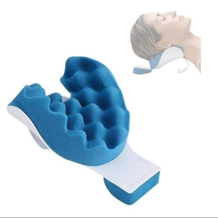 Bantal Sakit Leher Terapi Sehat Relaksasi Punggung Pillow Therapy