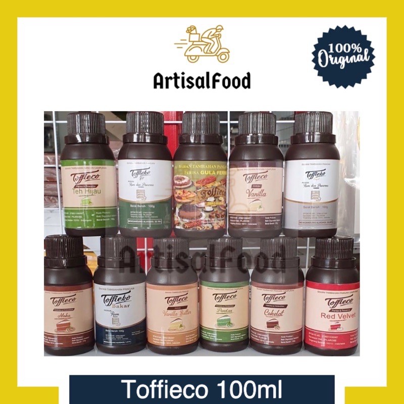 

TOFFIECO PASTA 100ml ORI perisa kue essence esen makanan minuman es