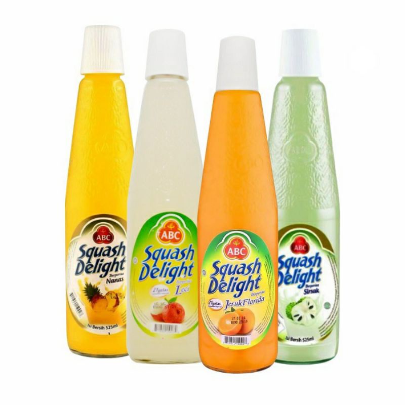 Sirup ABC Squash Delight/perasa minuman/minuman seger 460ml