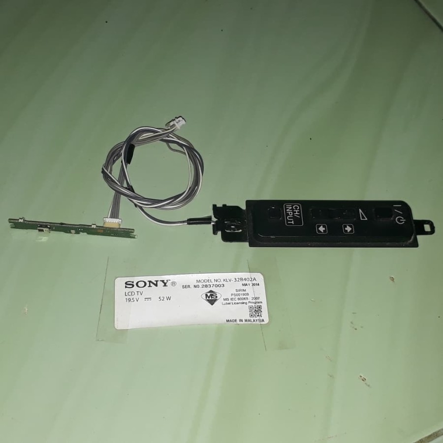 Remote Sensor IR Tombol Sony 32R402A 32R402