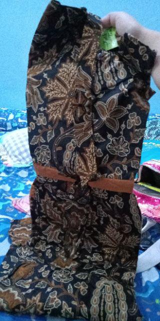 Griyabatikbimi Gamis Batik Anak Usia 9 Tahun