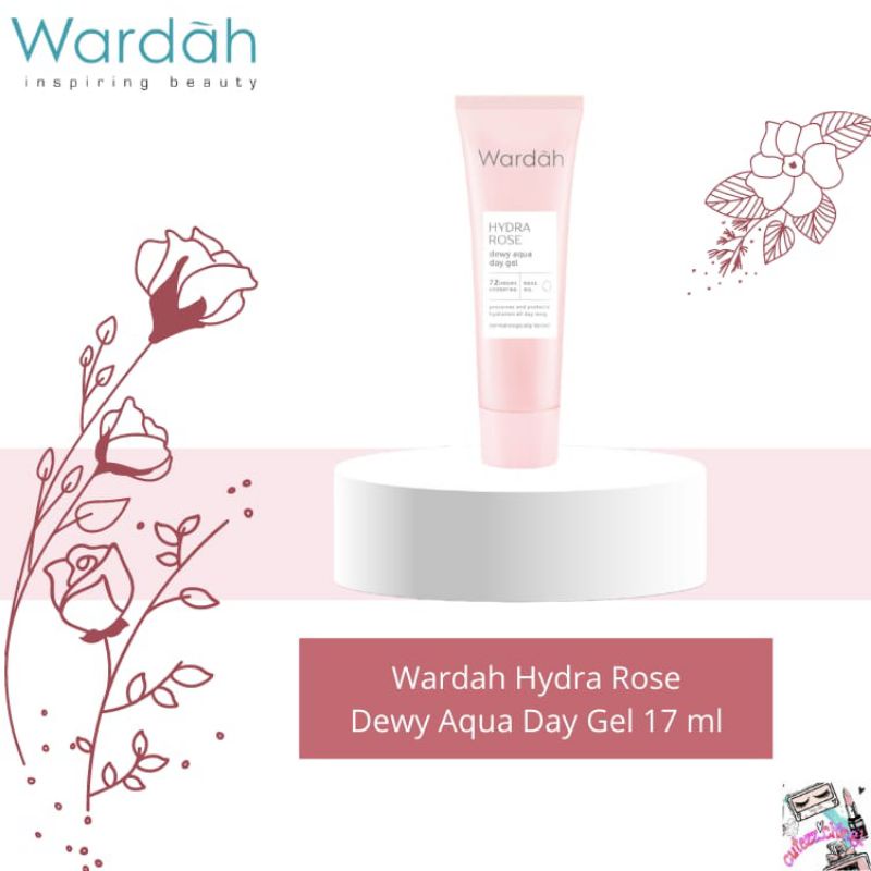 ☃Cutezz_Ching1☃Wardah Hydra Rose Dewy Aqua Day Gel 17ml