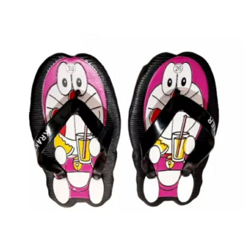 Arkn-Sandal anak Kalakter Doraemon Terbaru