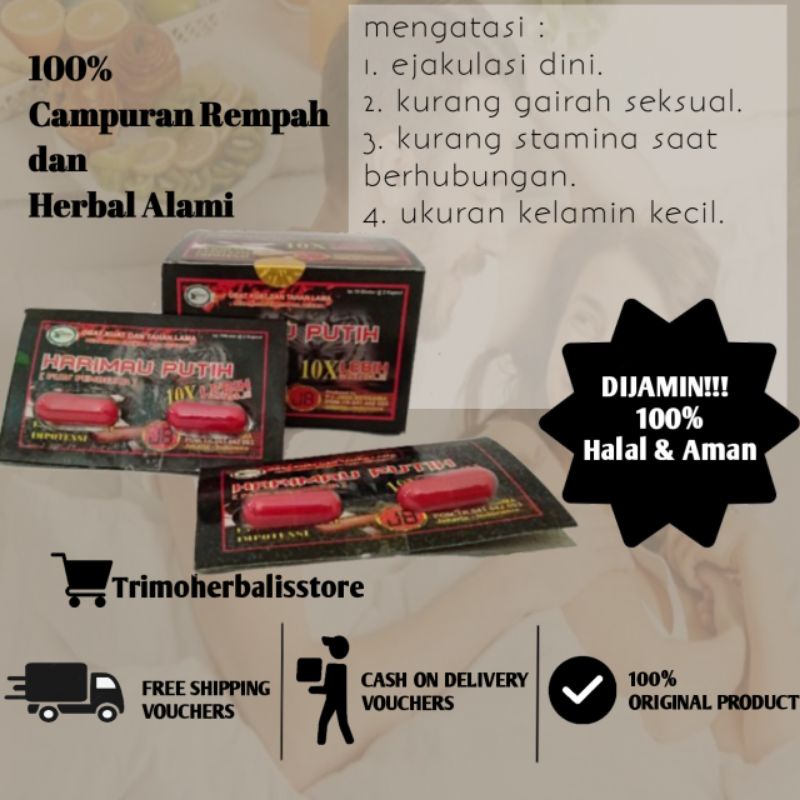 Harimau Putih Kapsul Original