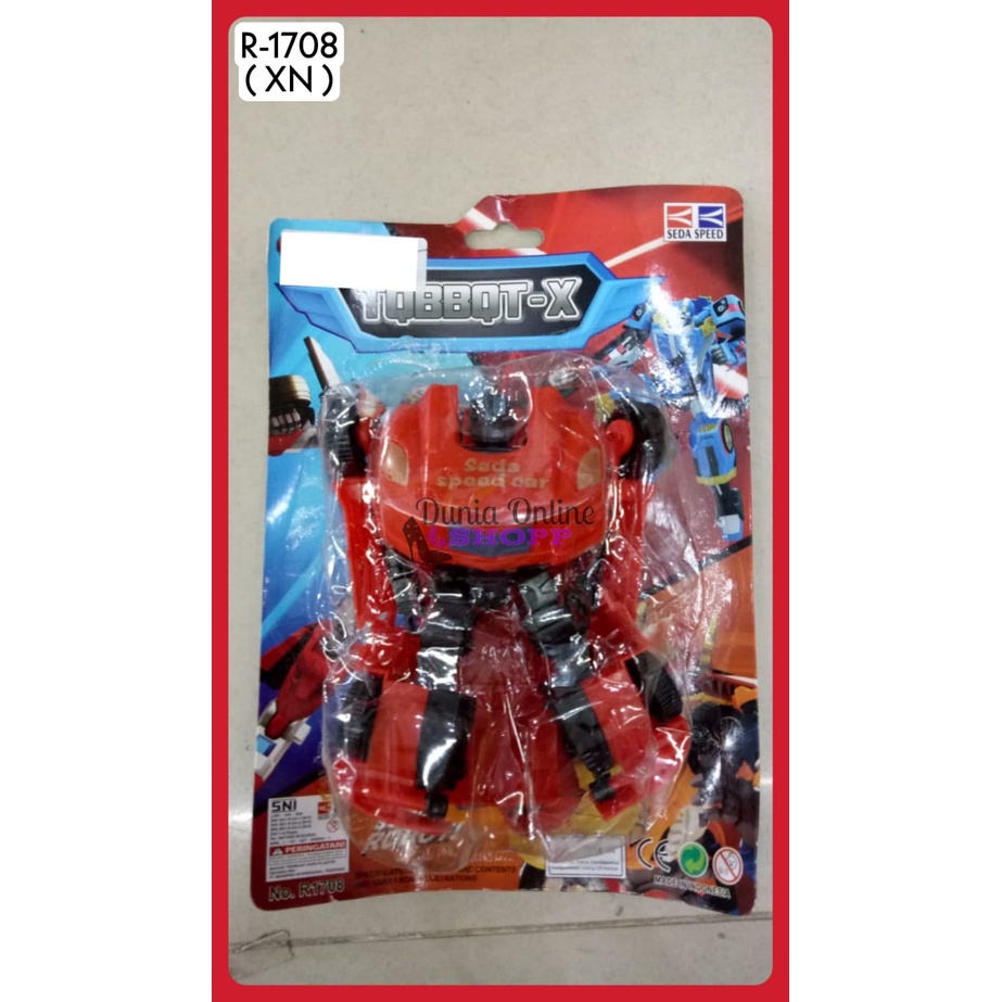 MAINAN ANAK LAKI LAKI TOBOT-X R1708 / MAINAN ROBOT TRANSFORMER