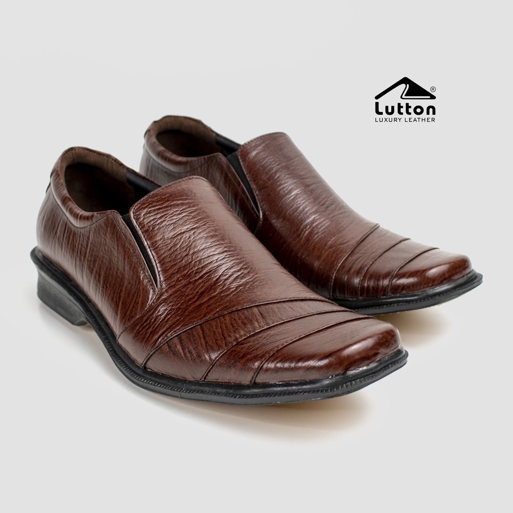 LUTTON - SEPATU PANTOFEL PRIA KEREN - SEPATU PANTOPEL PRIA MUDA - SEPATU PANTOFEL 2016